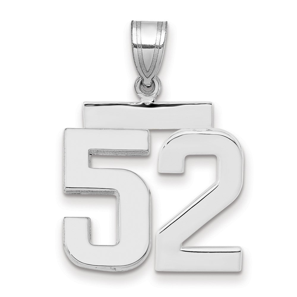 Polished Number Charms — 52