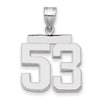 Polished Number Charms — 53