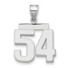 Polished Number Charms — 54