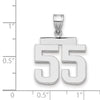 Polished Number Charms — 55