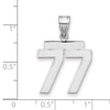 Polished Number Charms — 77