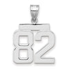Polished Number Charms — 82