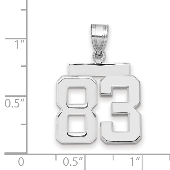 Polished Number Charms — 83