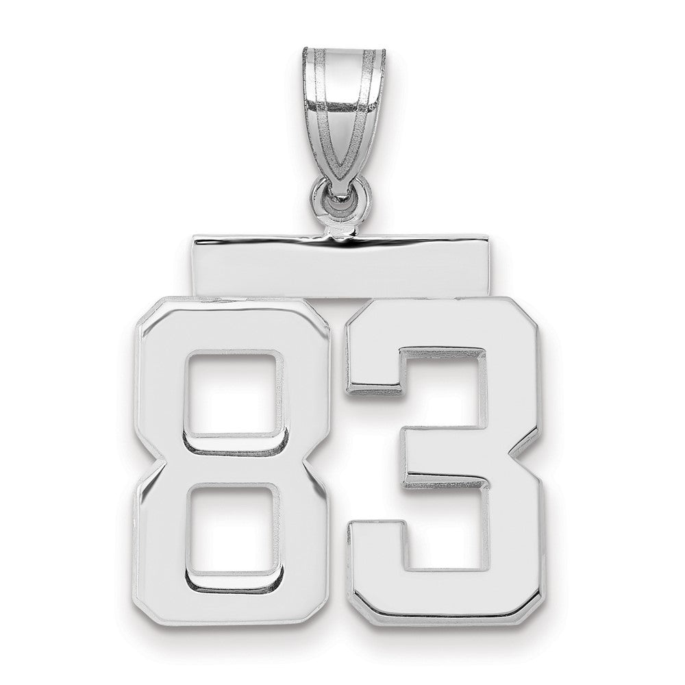 Polished Number Charms — 83