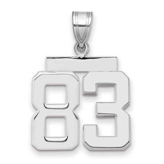 Polished Number Charms — 83