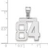 Polished Number Charms — 84