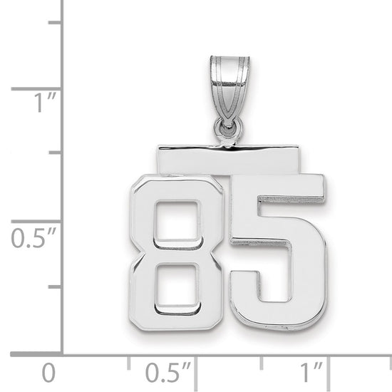 Polished Number Charms — 85