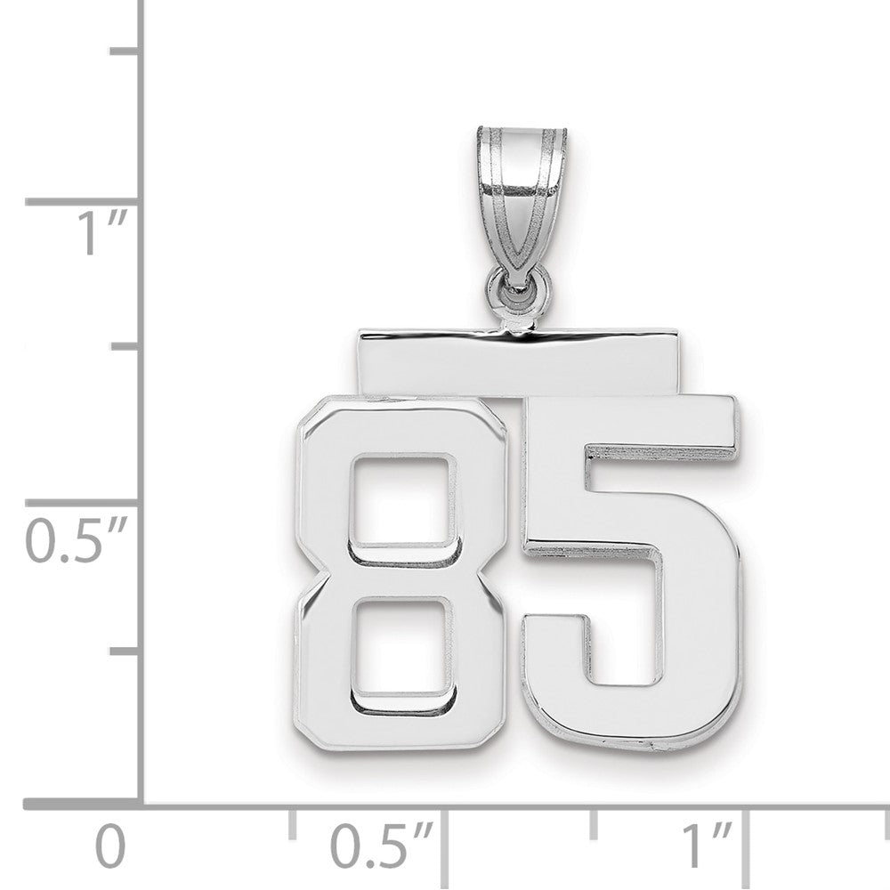 Polished Number Charms — 85