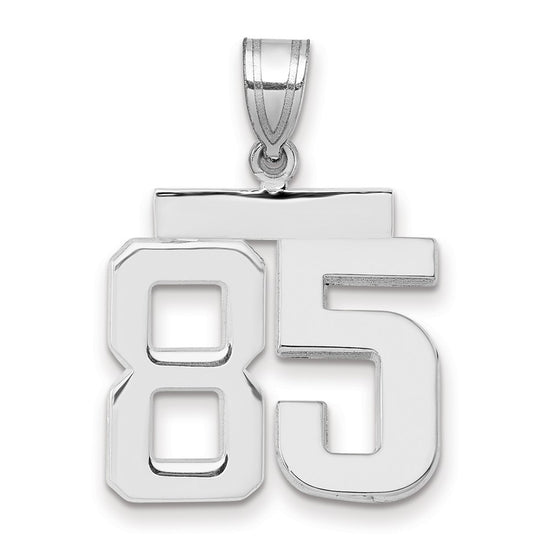 Polished Number Charms — 85