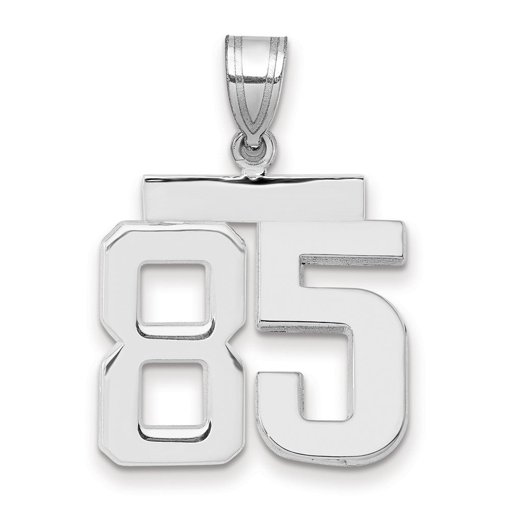 Polished Number Charms — 85