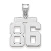 Polished Number Charms — 86