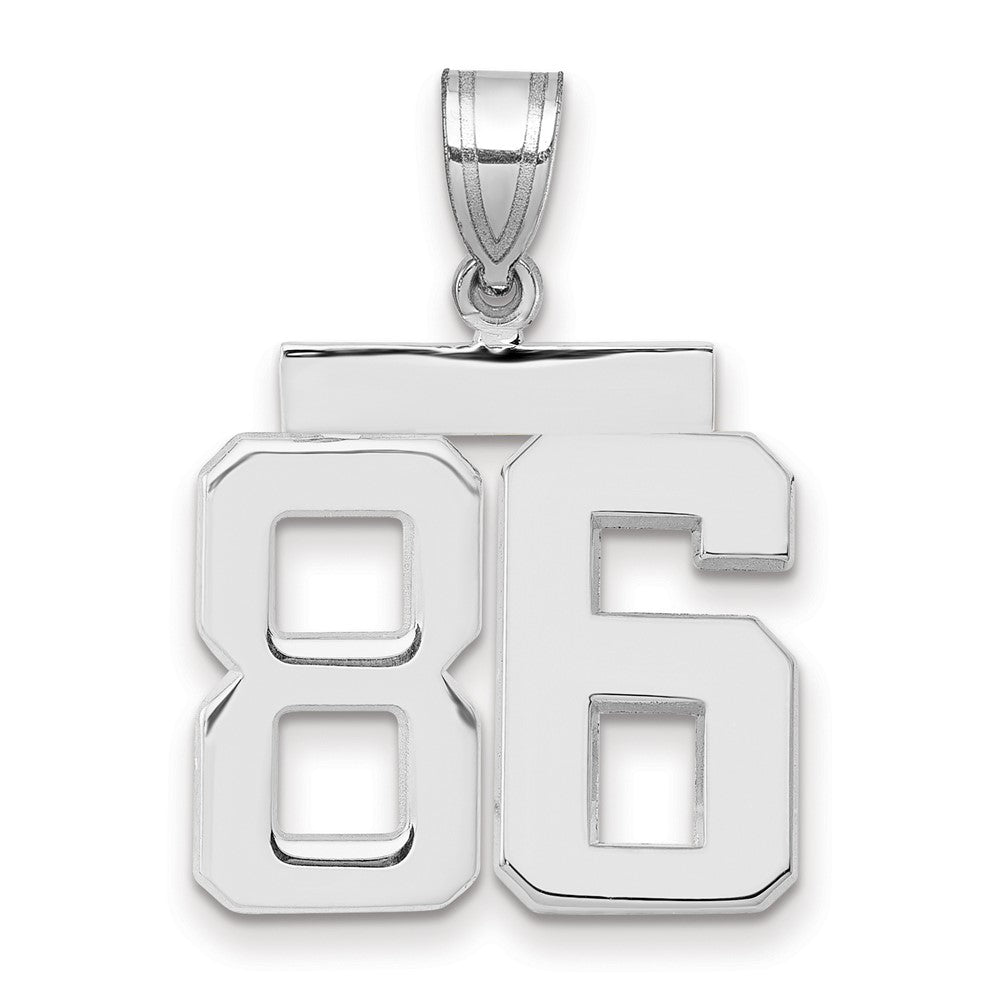 Polished Number Charms — 86