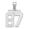 Polished Number Charms — 87