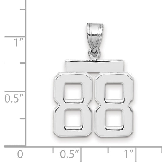 Polished Number Charms — 88