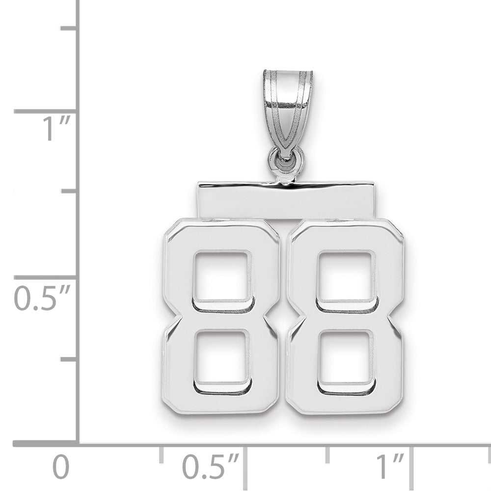 Polished Number Charms — 88