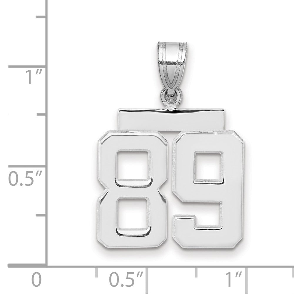 Polished Number Charms — 89
