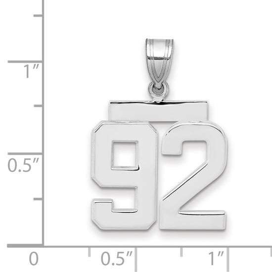 Polished Number Charms — 92