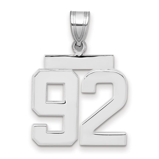 Polished Number Charms — 92