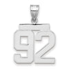 Polished Number Charms — 92