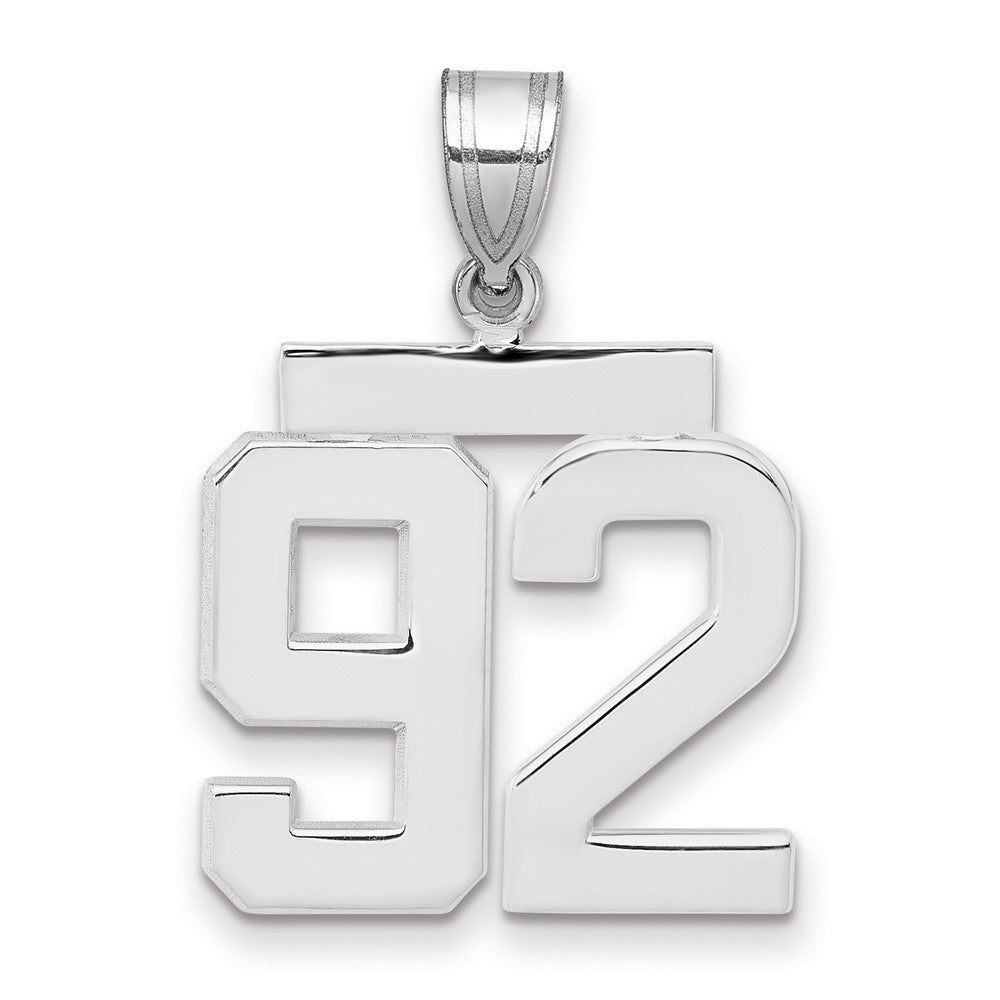 Polished Number Charms — 92