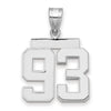 Polished Number Charms — 93