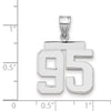 Polished Number Charms — 95