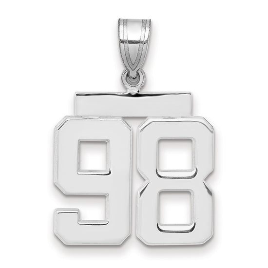 Polished Number Charms — 98