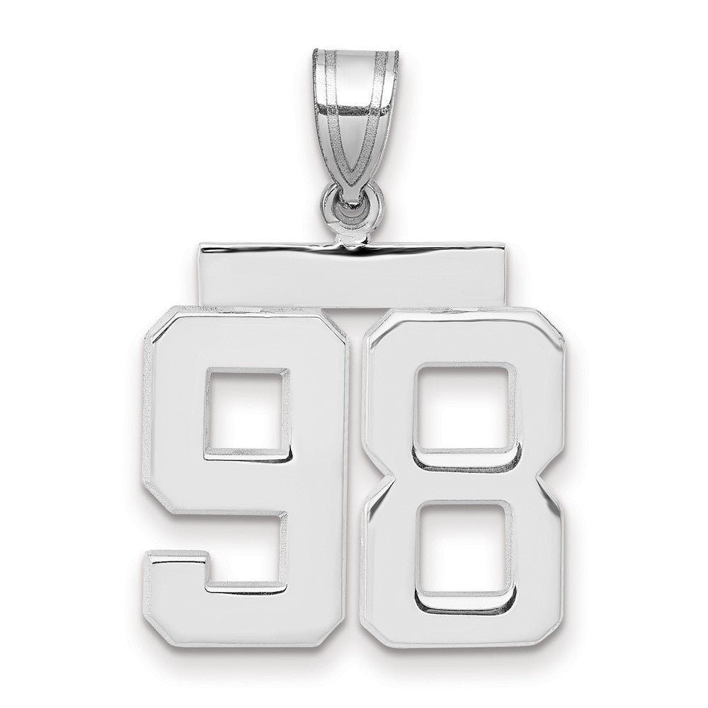 Polished Number Charms — 98