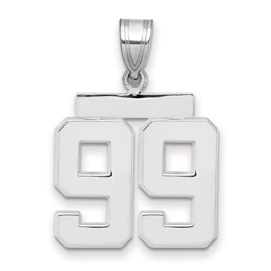 Polished Number Charms — 99
