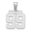 Polished Number Charms — 99