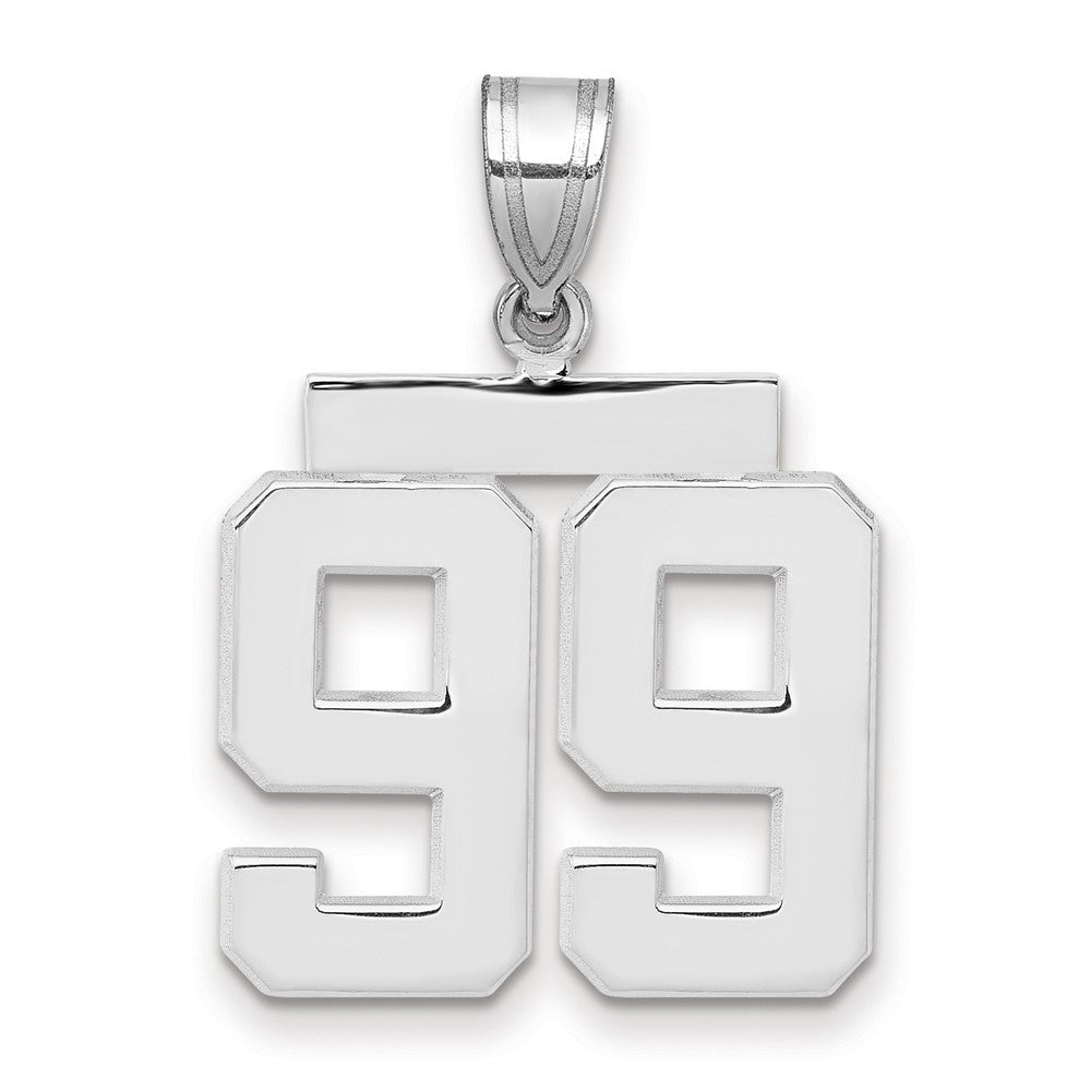 Polished Number Charms — 99