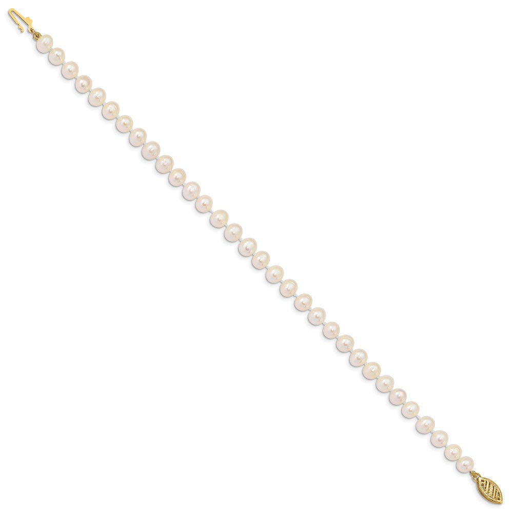 Gold Pearl Bracelet