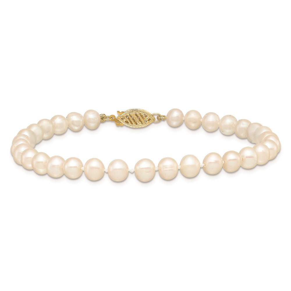 Gold Pearl Bracelet