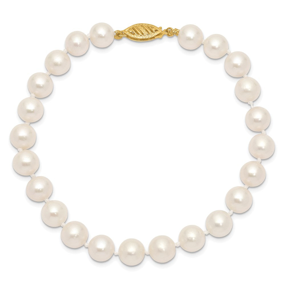 Gold Pearl Bracelet