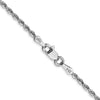Gold (14K & 10K) Diamond-Cut Quadruple Rope Chain — 1.85 mm