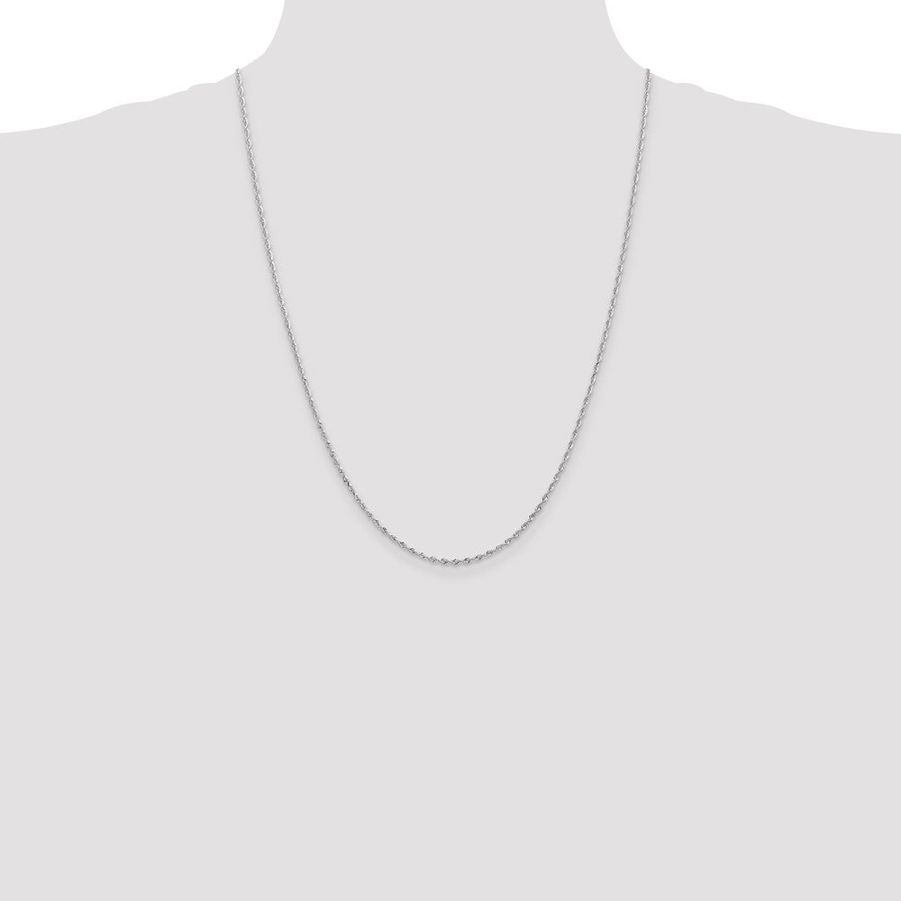 Gold (14K & 10K) Diamond-Cut Quadruple Rope Chain — 1.85 mm