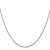 Gold (14K & 10K) Diamond-Cut Quadruple Rope Chain — 2 mm