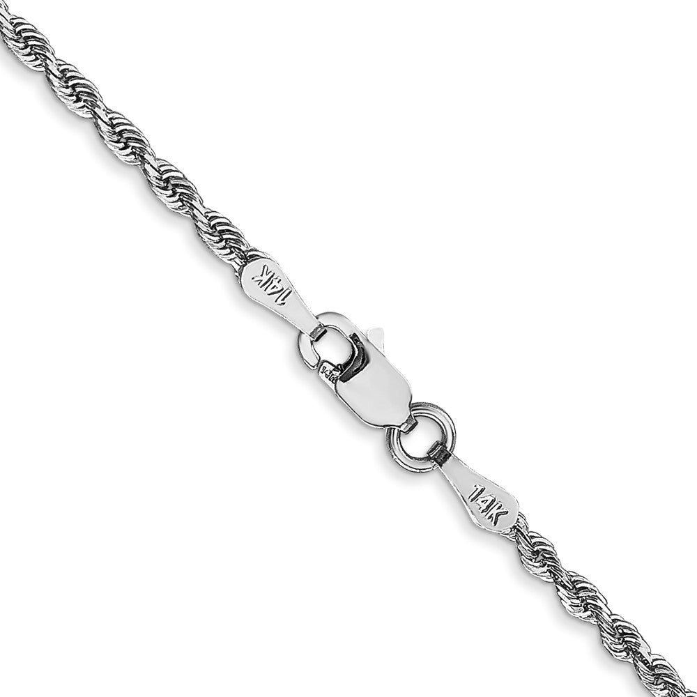 Gold (14K & 10K) Diamond-Cut Quadruple Rope Chain — 2 mm