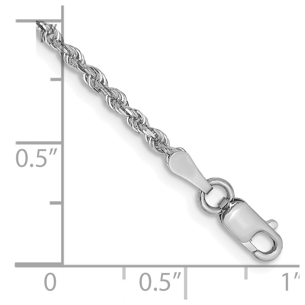Gold (14K & 10K) Diamond-Cut Quadruple Rope Chain — 2 mm