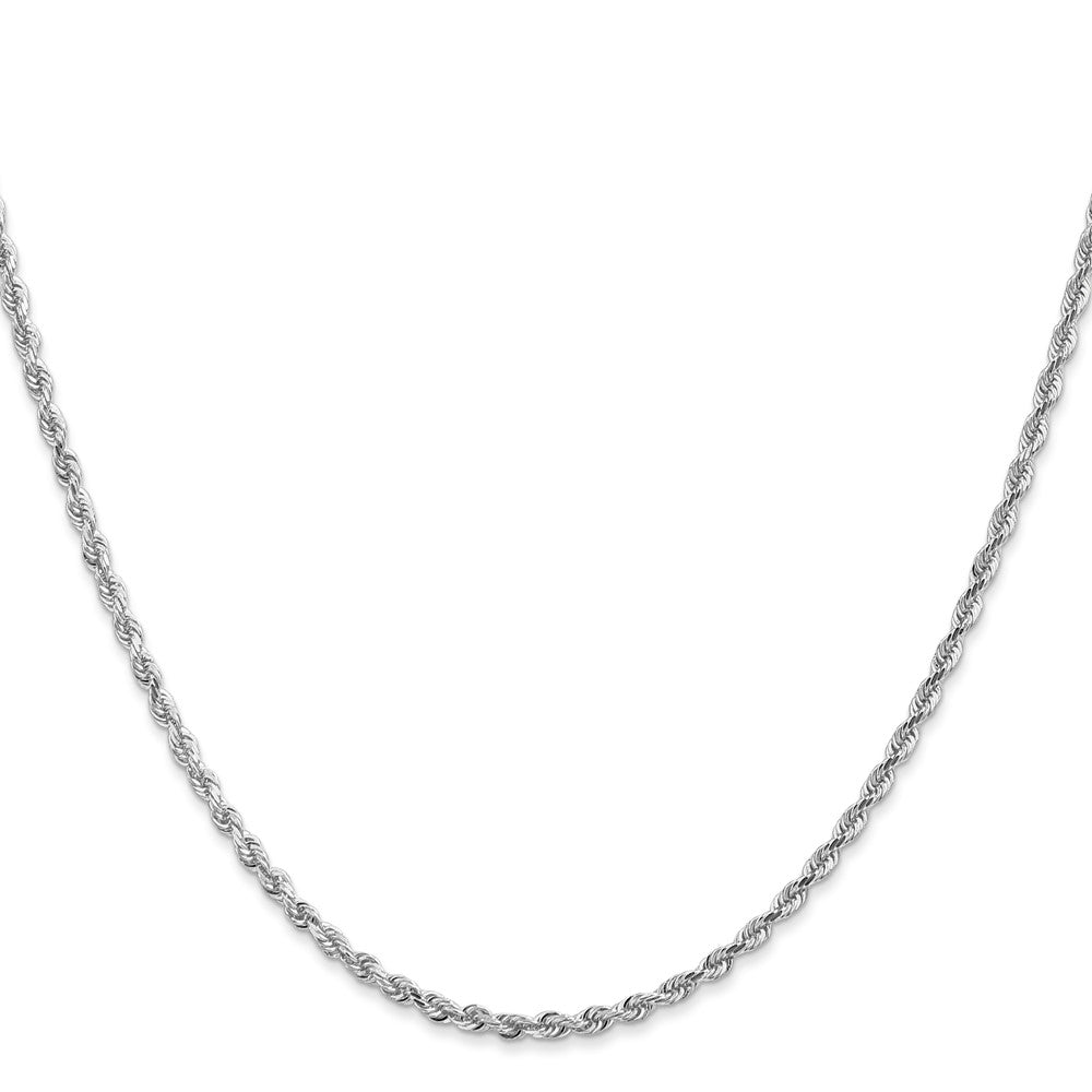 Gold (14K & 10K) Diamond-Cut Quadruple Rope Chain — 2.25 mm