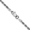 Gold (14K & 10K) Diamond-Cut Quadruple Rope Chain — 2.25 mm