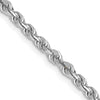 Gold (14K & 10K) Diamond-Cut Quadruple Rope Chain — 3 mm
