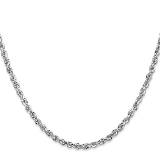 Gold (14K & 10K) Diamond-Cut Quadruple Rope Chain — 3.35 mm