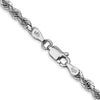 Gold (14K & 10K) Diamond-Cut Quadruple Rope Chain — 3.35 mm
