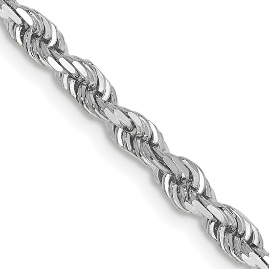 Gold (14K & 10K) Diamond-Cut Quadruple Rope Chain — 3.35 mm
