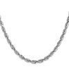 Gold (14K & 10K) Diamond-Cut Quadruple Rope Chain — 4.5 mm