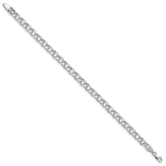 Gold Double Link Charm Bracelets