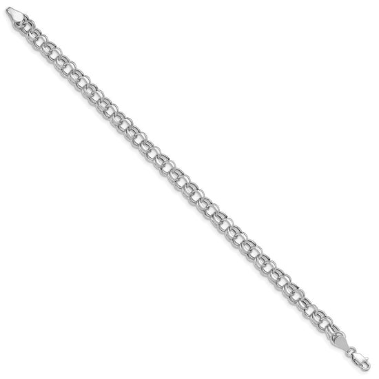Gold Double Link Charm Bracelets