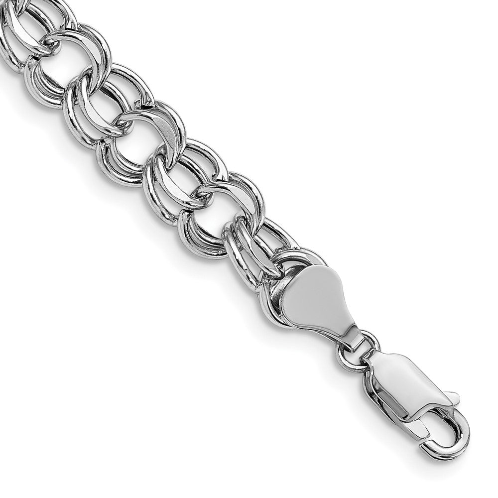 Gold Double Link Charm Bracelets
