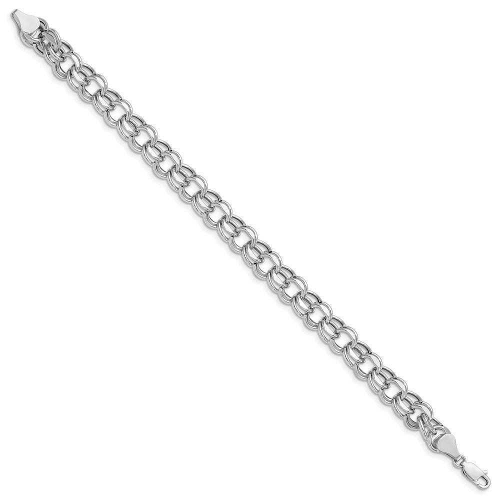 Gold Double Link Charm Bracelets